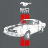 Ford Mustang 50 Years Muscle Shirt GT Boss 302 Shelby Cobra Jet Novelty Shirt Charcoal XX-Large view 4