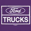 Distressed Ford Trucks Long Sleeve T-Shirt F150 American Pick Up Tee Purple 3X-Large view 4