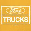 Distressed Ford Trucks Long Sleeve T-Shirt F150 American Pick Up Tee Yellow Small view 4