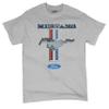 Ford Mustang Classic T-Shirt GT Cobra Boss 302 Mach 1 Cotton Tee Sport Gray XX-Large view 1