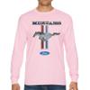 Ford Mustang Classic Long Sleeve T-Shirt GT Cobra Boss 302 Mach 1 Tee Light Pink XX-Large view 2