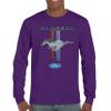 Ford Mustang Classic Long Sleeve T-Shirt GT Cobra Boss 302 Mach 1 Tee Purple Medium view 2