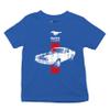 Ford Mustang 50 Years Women's Novelty T-Shrit GT Boss 302 Shelby Cobra Jet Tee Royal Blue Medium view 1
