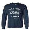 Genuine Ford Parts Long Sleeve T-Shirt Distressed Ford Logo Tee Navy Blue 3X-Large view 1
