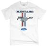 Ford Mustang Classic T-Shirt GT Cobra Boss 302 Mach 1 Cotton Tee White 4X-Large view 1
