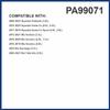PG PA99071 Engine Air Filter | Fits 2020-2025 Kia Telluride, Hyundai Palisade 3.8L; 2016-2020 Sorento 2.4L, 3.3L; 2019-2020 Santa Fe 2.0L, 2.4L; 2015-2021 Sedona 3.3L view 2