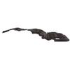 Titanium Plus Autoparts 2006-2012 Compatible With MITSUBISHI Eclipse Front Left Driver Side splash guard splash shield fender liner Liner Apron MI1250107 view 2