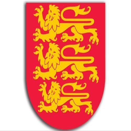 Magnet England Crest Shield Shaped Magnetic Sticker (British Lion Logo)