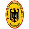 Magnet Oval German Foreign Missions Coat of Arms Magnetic Sticker (Logo Seal Deutschland) view 1