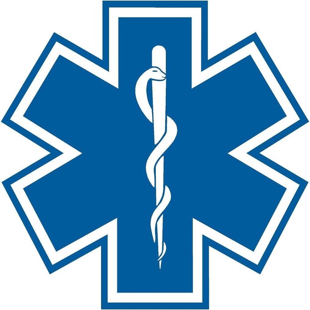 Magnet Star of Life EMT TEMS EMS Paramedic Emergency Response Rescue Decal Magnetic Sticker VAR