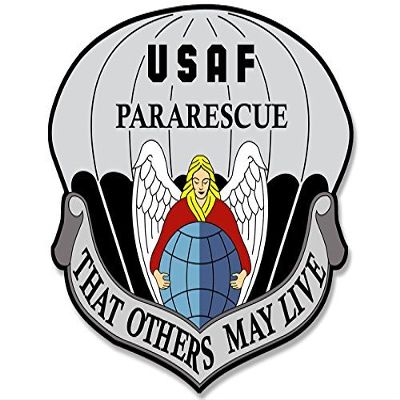Magnet USAF Pararescue That Others May Live Seal Shaped Magnetic Sticker (air Force)