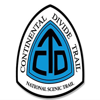 Magnet Continental Divide Trail National Scenic Sign Shaped Magnetic Sticker (Hike Decal)