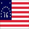 Magnet Bennington Historic 76 Flag Magnetic Sticker (Revolutionary war Decal) view 1