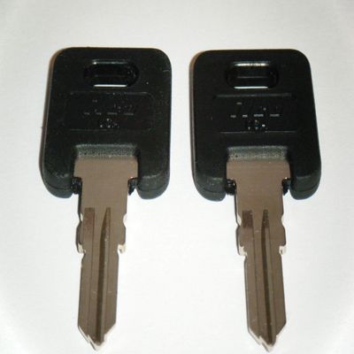 FIC RV Motorhome Trailer 2 Keys Cut to Lock/Key Number from CF301 to CF325-2 Working Keys Travel Trailer Motor Home Toy Hauler ILCO Keys (CF315)