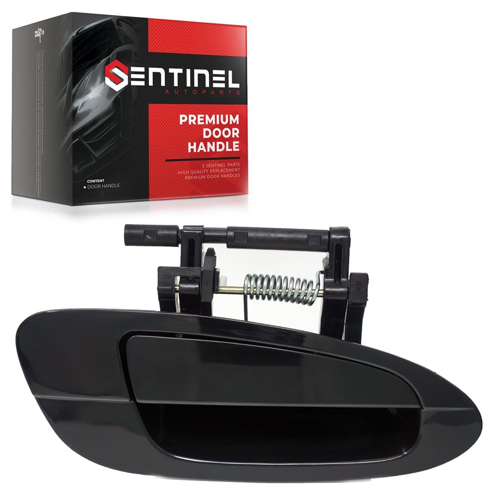 S Sentinel Parts Outside Exterior Door Handle Rear Right Passenger Side Compatible with 2002-2006 Nissan Altima Replaces # 82606-8J009, NI1521112