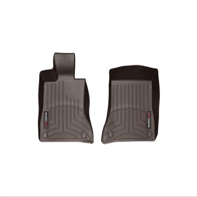 WeatherTech Custom Fit FloorLiners for Mercedes AMG SL 63, SL 65 AMG, SL 63 AMG - 1st Row (474901), Cocoa