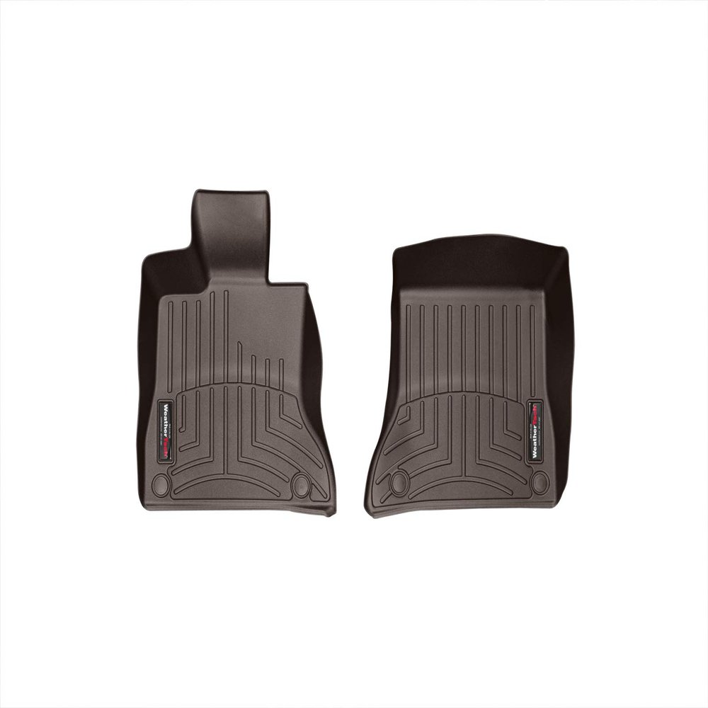 WeatherTech Custom Fit FloorLiners for Mercedes AMG SL 63, SL 65 AMG, SL 63 AMG - 1st Row (474901), Cocoa