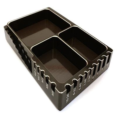 Integy Universal Workbench Organizer 120x80x20mm Workstation Tray