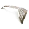 Stainless Steel (Raw) Front Skid Plate for Traxxas 1/10 E-Revo (-2017) & Summit view 1