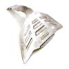 Stainless Steel (Raw) Rear Skid Plate for Traxxas 1/10 E-Revo (-2017) & Summit view 1