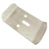 Stainless Steel (Raw) Center Skid Plate for Traxxas 1/10 E-Maxx - Silver view 1