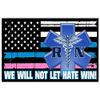 Evan Decals Magnet WE Will NOT Hate Nurse RN EMS Star Window Decal Vinyl Magnetic Sticker 3" view 1