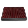DNA Motoring AFPN-131-RD Clean Air Washable Drop In Panel Air Filter Enhance Engine Performance Power & Acceleration Improve [Compatible with 10-16 GX460 4.6L V8 / 10-17 4Runner 4.0L] view 1