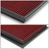 DNA Motoring AFPN-131-RD Clean Air Washable Drop In Panel Air Filter Enhance Engine Performance Power & Acceleration Improve [Compatible with 10-16 GX460 4.6L V8 / 10-17 4Runner 4.0L] view 3