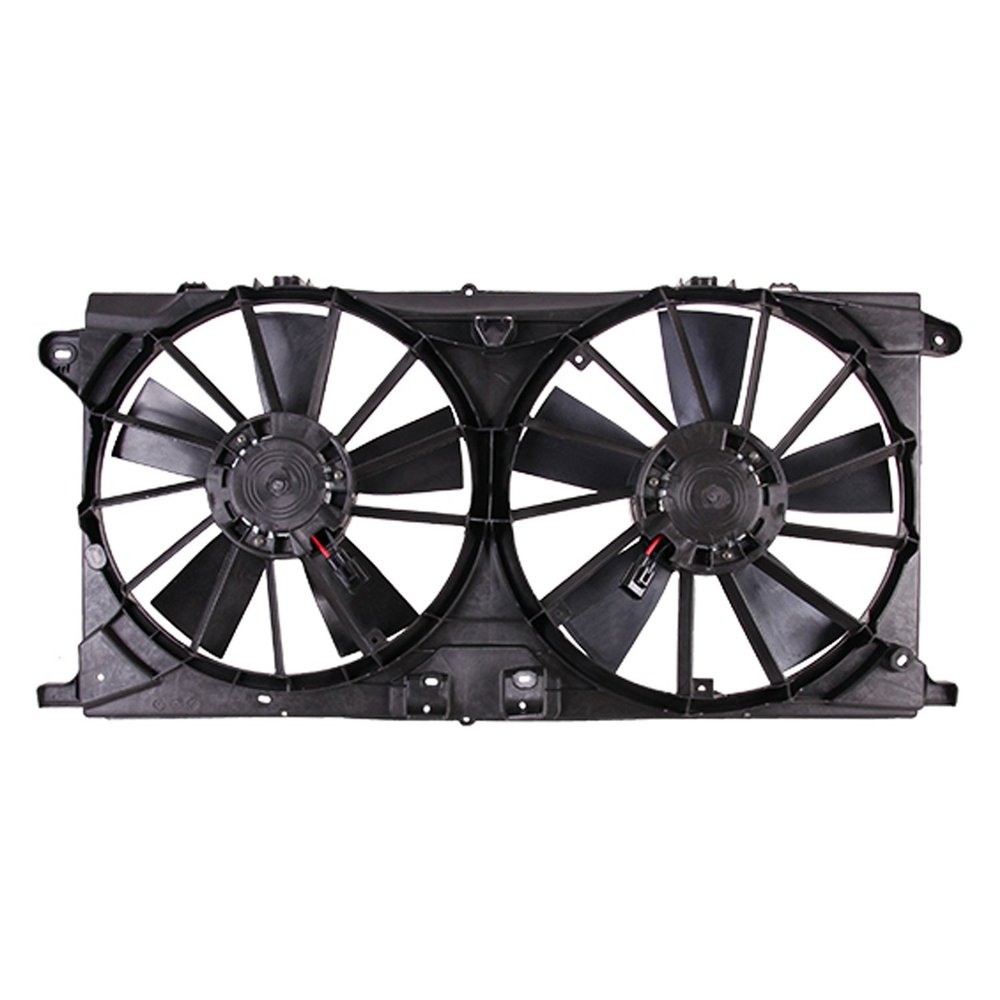 CPP Dual Radiator and Condenser Fan FO3115207 for 2015-2017 Ford F-150