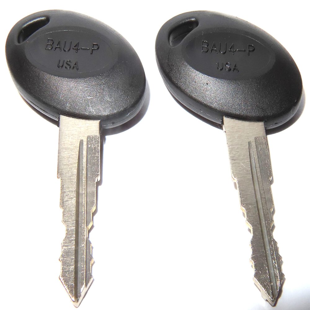 Bauer Camper RV Keys Cut to Your Key Number from 331 to 360 - Two Working ILCO Keys (346)