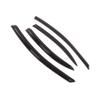 TuningPros Outside Mount Window Vent Visors Rain Guards Compatible with Chrysler Sebring 2001-2006 | Side Window Wind Deflectors Rain Shields | Smoke Tinted, 4 Pcs Set, DGWV-097S view 1