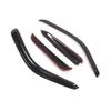 TuningPros Outside Mount Window Vent Visors Rain Guards Compatible with GMC Sierra 1500 Extended 1999-2006 | Side Window Wind Deflectors Rain Shields | Smoke Tinted, 4 Pcs Set, DGWV-049-2 view 2
