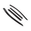 TuningPros Outside Mount Window Vent Visors Rain Guards Compatible with Toyota Matrix 2009-2013 | Side Window Wind Deflectors Rain Shields | Smoke Tinted, 4 Pcs Set, DGWV-375 view 1