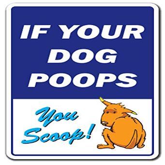1080 Graphics Dog Poops-You Scoop Sign Dog Pet No Clean Up Pick Pick-Up After Dog Poop Crap Sticker 8"x5"