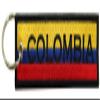 Luso Aviation Colombia Flag Key Chain, 100% Embroidered view 1