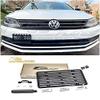 for 2015-2018 Volkswagen Jetta NCS New Compact Sedan SE | EOS Plate Version 2 Front Bumper Tow Hook License Relocator Mount Bracket Tow-277-V2 (Full Size) view 1