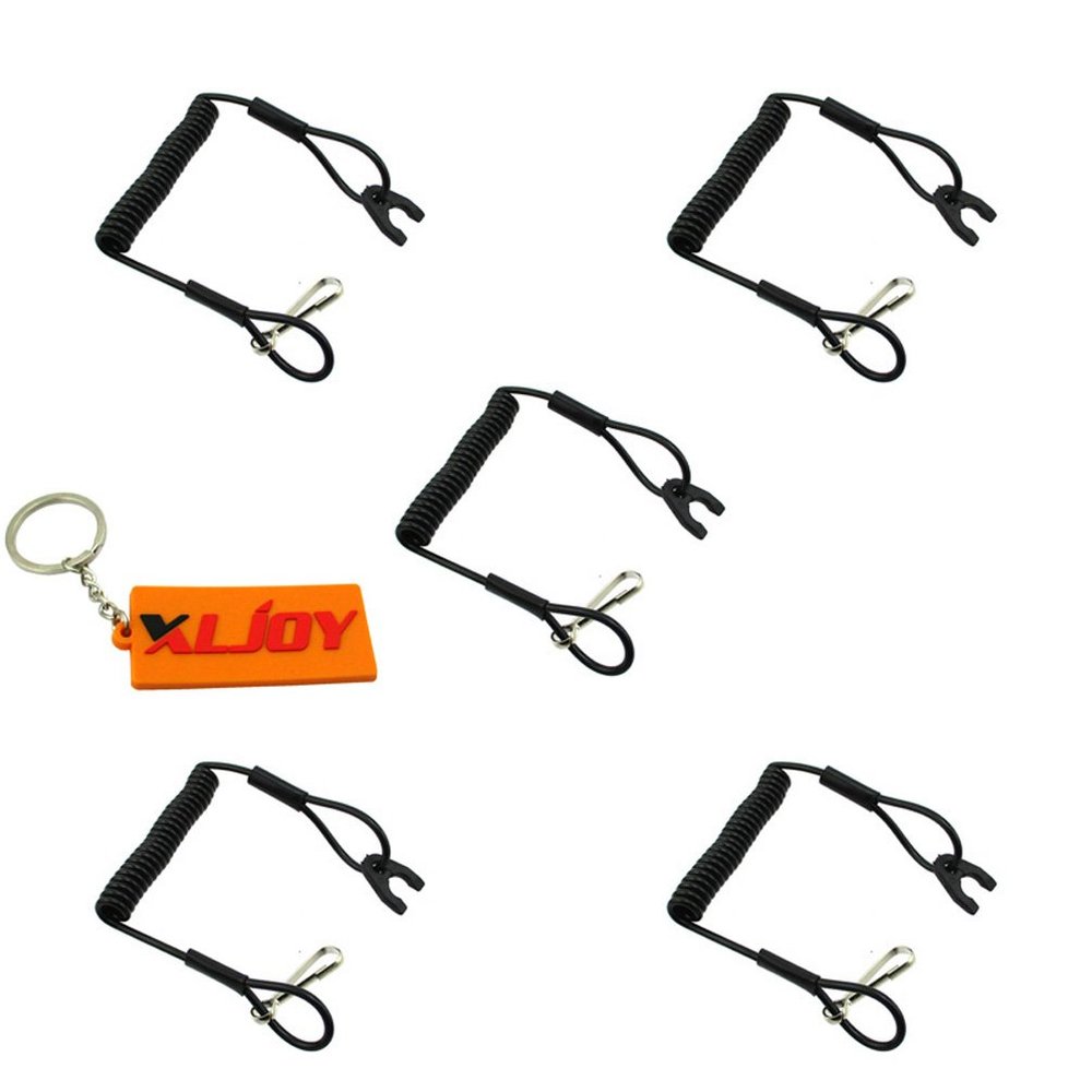 XLJOY Kill Switch Safety Tether Lanyard Cord for Polaris Arctic CAT Tiger Shark Virage Octane