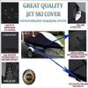 SBU Jet Ski Watercraft PWC Cover Compatible for Sea Doo RXT 230 2018 -Extremely Durable, Breathable, Travel, Mooring and Storage view 2
