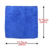 EZAUTO WRAP 100 pcs Microfiber Cleaning Cloth Towel Rag Car Polishing Scratch Free Ultra Soft Auto Detailing Multi-Purpose Kitchen view 2