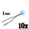 Green staff World LED Light Cool White 1mm 10 pcs Scene Material GSWD-78 Model Car view 2