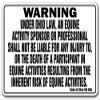 Ohio Equine [3 Pack] of Vinyl Decal Stickers | 3.3" X 5" |Indoor/Outdoor | Funny Decoration for Laptop, Car, Garage, Bedroom, Offices | SignMission view 1