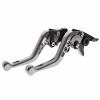 Rzmmotor Motorcycle 3D Texture Aluminum Short Brake Clutch Levers Compatible with VERSYS (650cc) VULCAN/S 650cc 2015-2020, NINJA 650R ER-6F Z650 Z900 2017-2020, VERSYS 1000 2015-2019 view 4