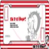 Chroma 42562 Betty Boop White/Red Red Stripes Plastic Frame, 1 Pack view 1
