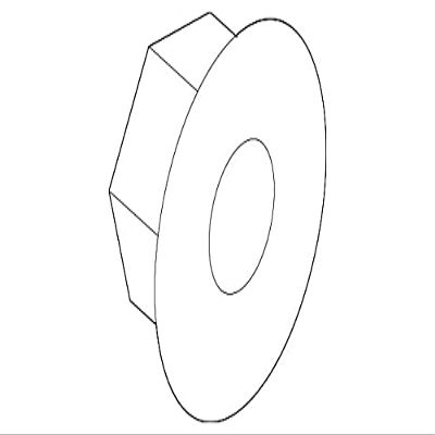 Volkswagen Rivetted Cap Nut - WHT007341