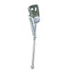 Steel Bike Kickstand Rear Axle Mount Chrome, Various Sizes (For 20") view 1