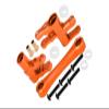 Aluminum Steering Assembly For 1/10 Traxxas Ford GT 4-Tec 2.0 83056-4/4-Tec 3.0 93054-4 - 1 Set Orange view 1