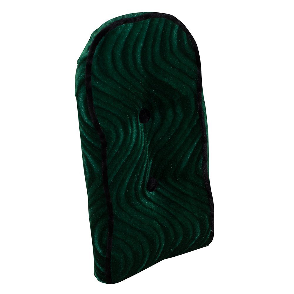 Fenix Cycles Velour Sissy Bar Back Cushion, (Green)