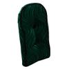 Fenix Cycles Velour Sissy Bar Back Cushion, (Green) view 1