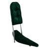 Fenix Cycles Velour Sissy Bar Back Cushion, (Green) view 2