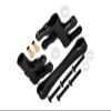 Aluminum Steering Assembly For 1/10 Traxxas Ford GT 4-Tec 2.0 83056-4/4-Tec 3.0 93054-4 - 1 Set Black view 1